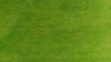 Aerial. Green grass texture background. Top view from drone.