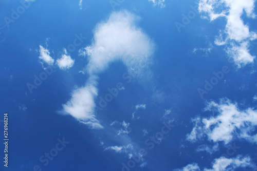 Himmel mit Wolken