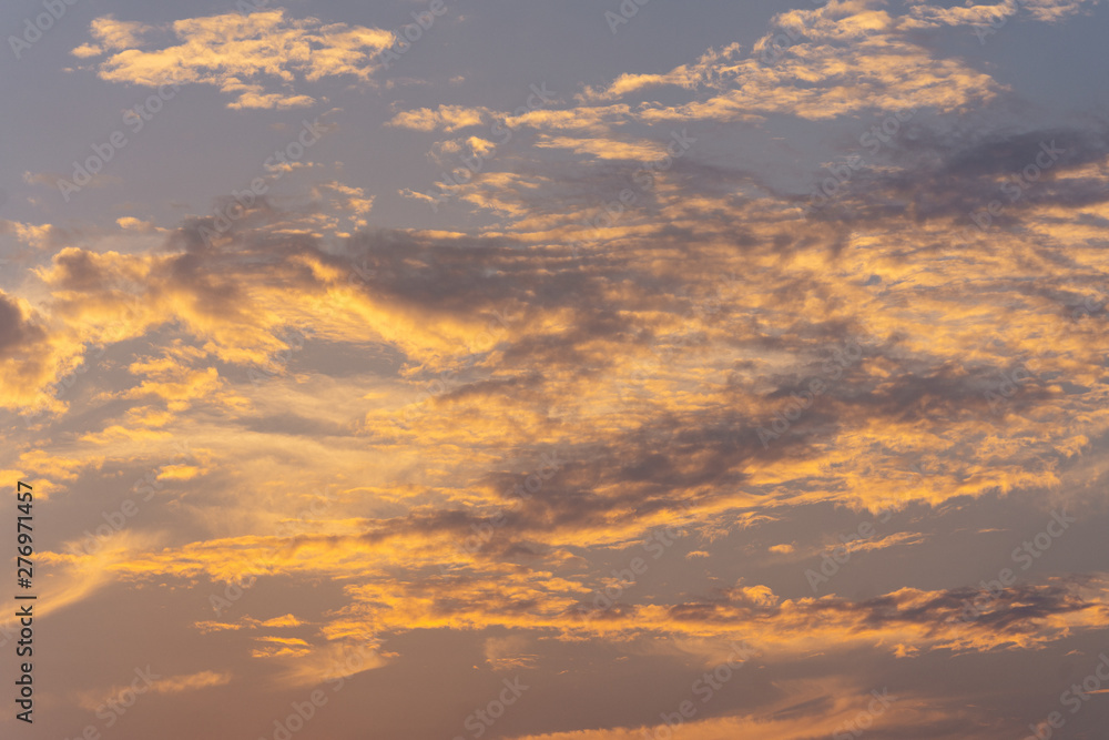 Obraz premium 夕方の空