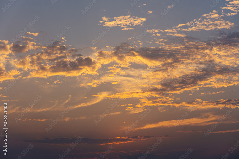 Obraz premium 夕方の空