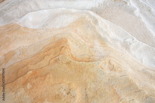 Sandstone rock layers