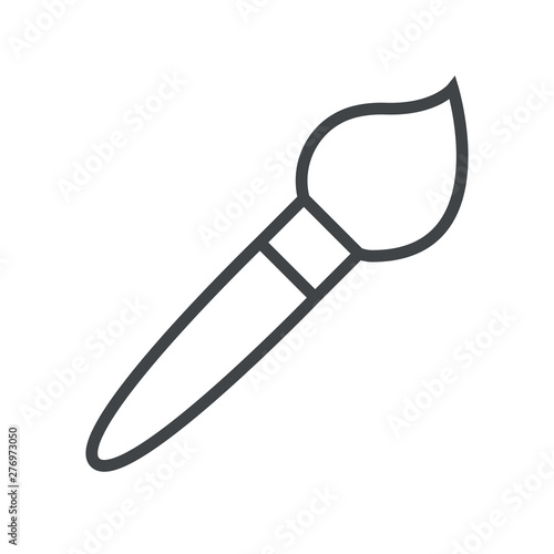 Line icon drawing brush