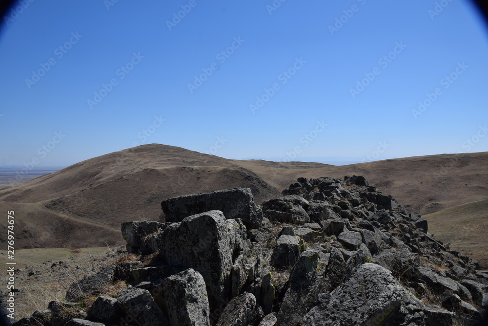 Near the Uybat river.Khakassia.