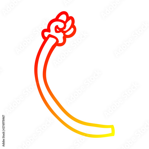 warm gradient line drawing cartoon retro hand gestures