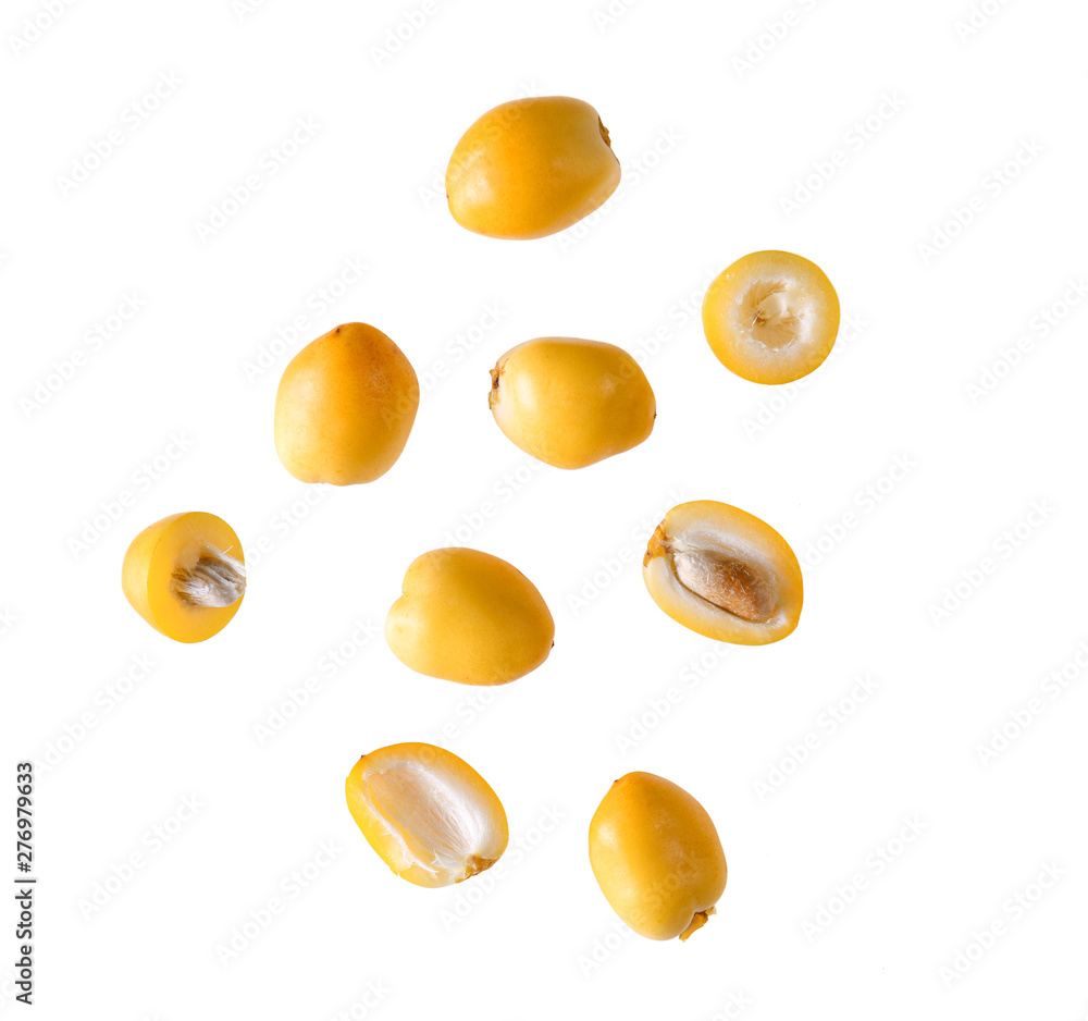 date palm fresh fruit on whitebackground date palm fresh fruit on whitebackground