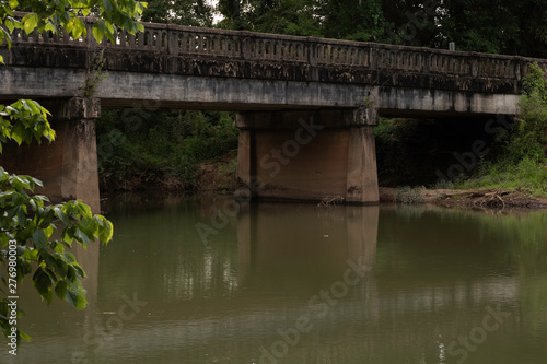 An Old bridge over a the Flint River in North Alabama