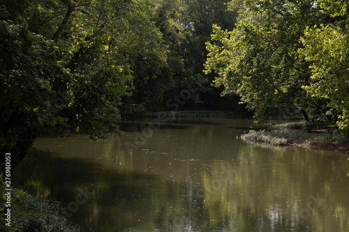 Fototapeta Naklejka Na Ścianę i Meble -  The Flint River in North Alabama