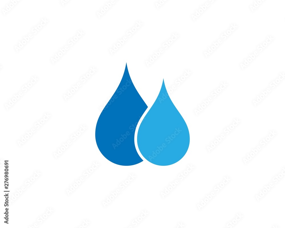 water drop Logo Template vector illustration design water drop Logo Template vector illustration design