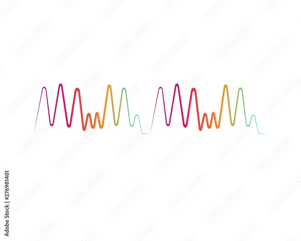 sound wave ilustration logo vector icon template sound wave ilustration logo vector icon template