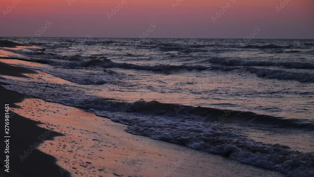 Sunrise over the sea morning beach Sunrise over the sea morning beach