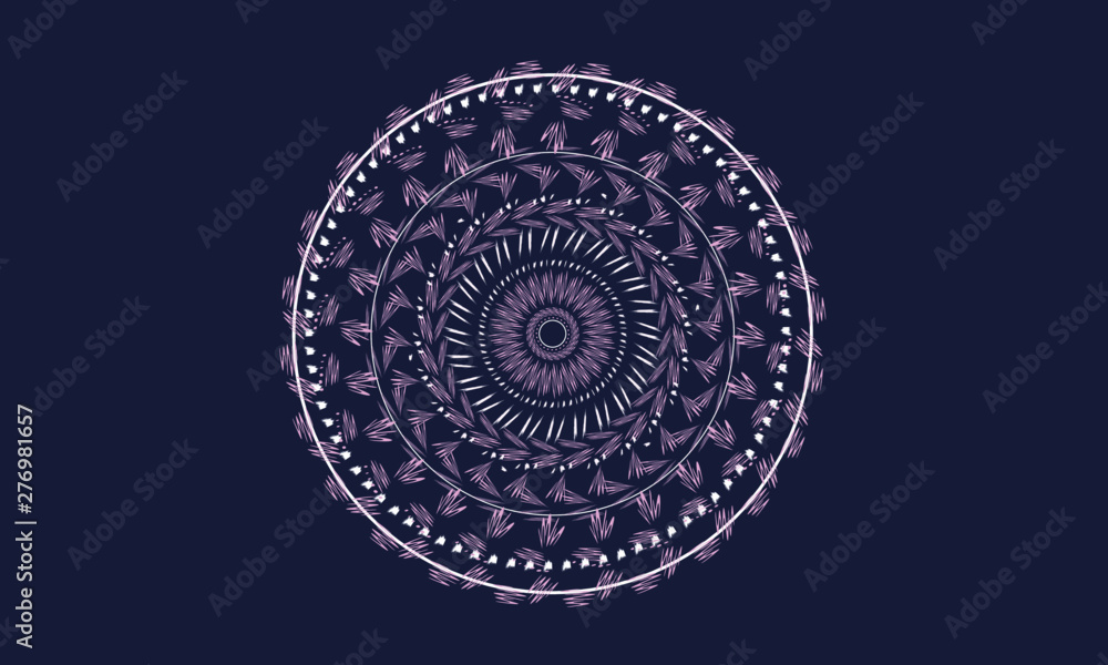 Romantic Mandala pattern Romantic Mandala pattern