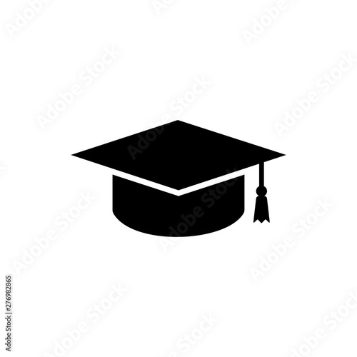 Graduation Cap symbol icon vector illustration
