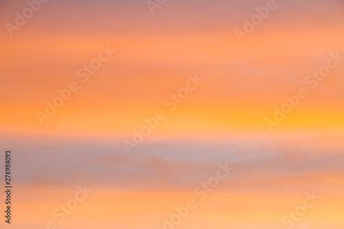 sunset orange sky background