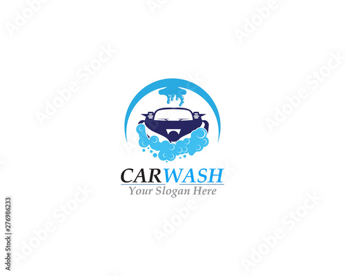 Car Wash business logo template