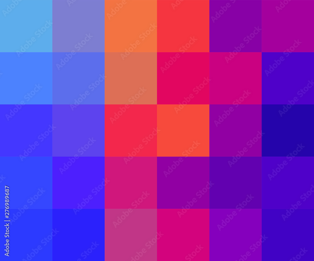 Abstract squares colorful background template.  Banner template. vector illustration