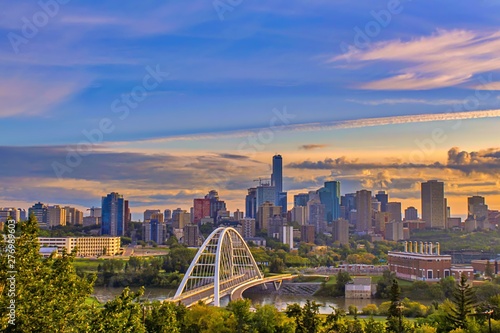 Morning Edmonton Skyline