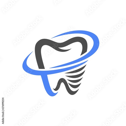 Dental logos with implant concepts