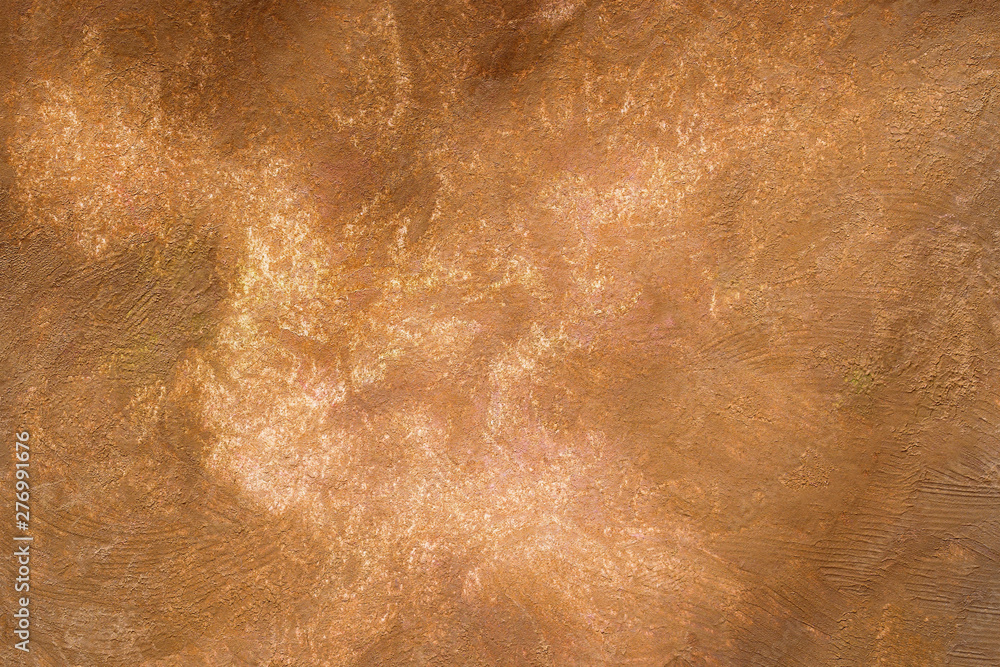 Fototapeta premium abstract brown watercolor painted paper texture background