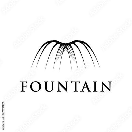 water squirt fountain logo design inspiration	