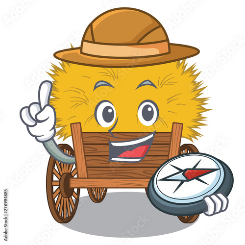 Explorer cartoon hayride toy in a drawer