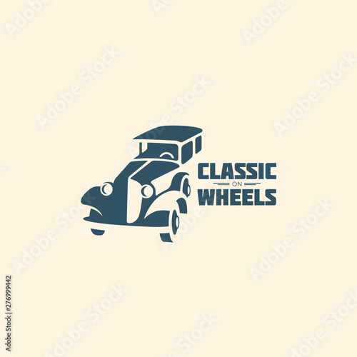 Classic car logo