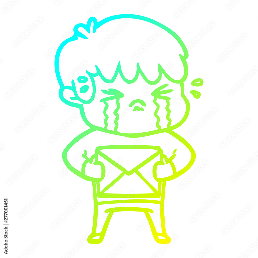 cold gradient line drawing cartoon boy crying cold gradient line drawing cartoon boy crying