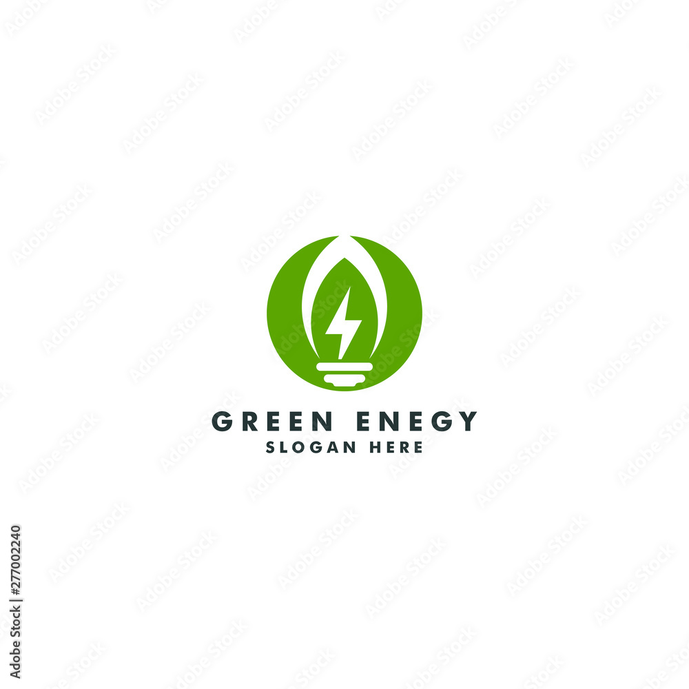 eco energy logo template, nature icon symbol - vector eco energy logo template, nature icon symbol - vector