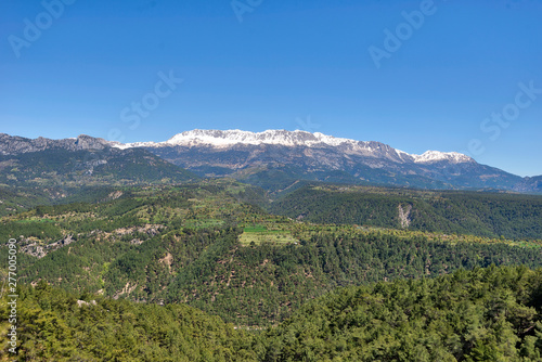 Taurus Mountains by Antalya, Turkey, taken in April 2019\r\n' taken in hdr