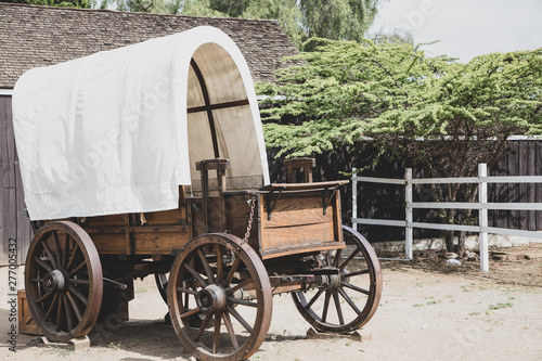 Wild West Wooden Carriage