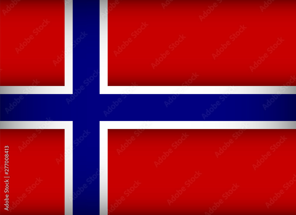 Flag of Norway. Flag of Norway.
