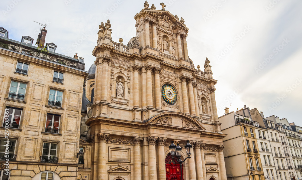Church of Saint-Paul-Saint-Louis in Paris, France