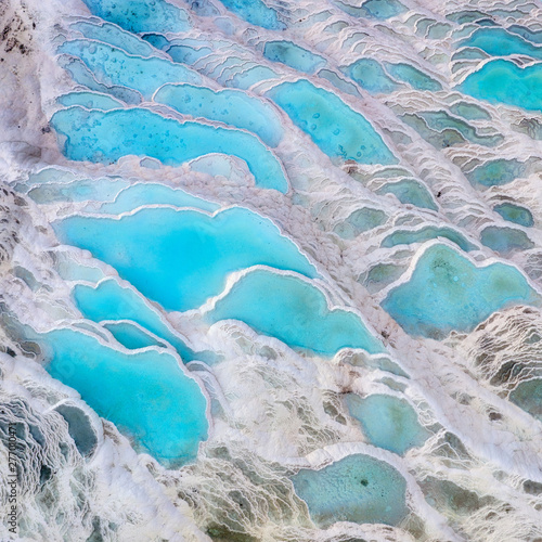 Pamukkale in Western Turkey taken in April 2019\r\n' taken in hdr