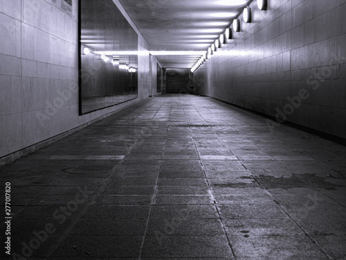 Underpass through the city of Berlin ideal for music artists