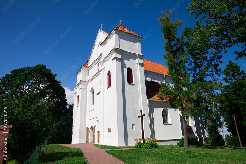 The Novogrudsky Farny Catholic Church of the Transfiguration of the Lord is an architectural monument of the Great Duchy of Lithuania in Novogrudok, Belarus