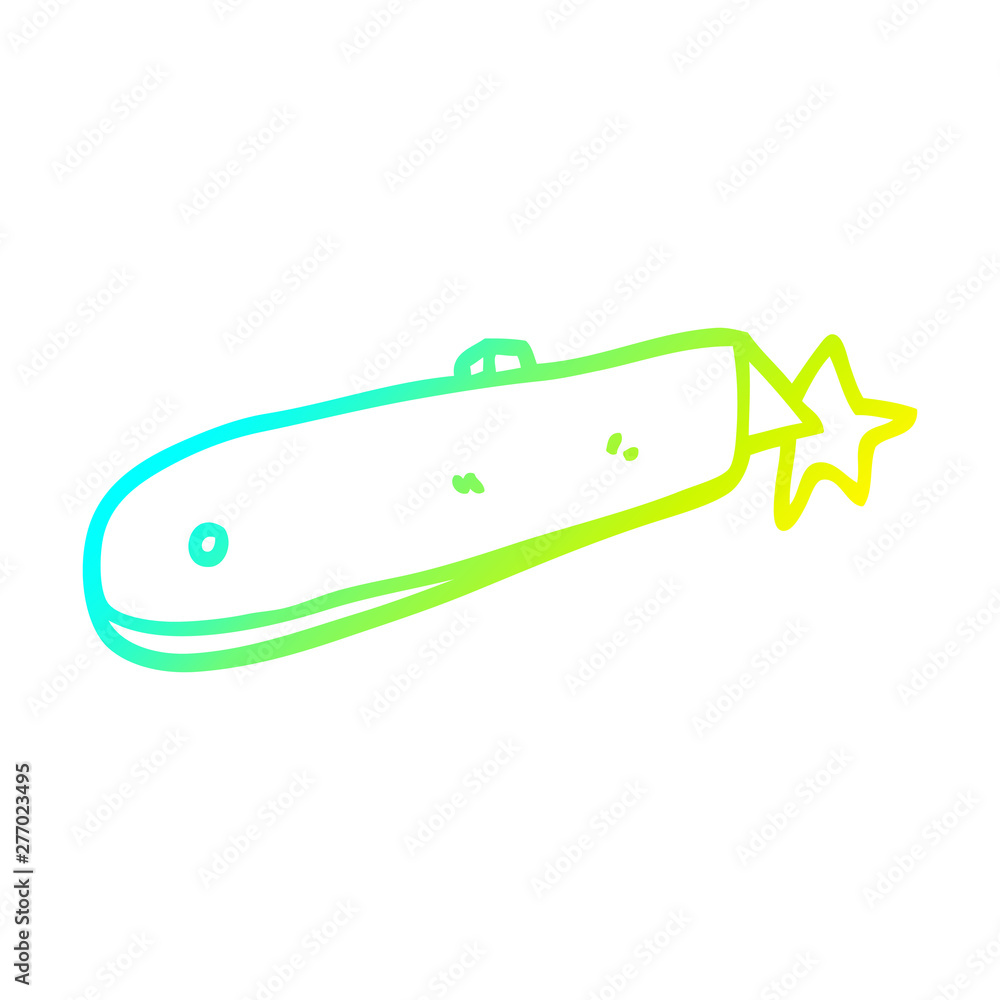 cold gradient line drawing cartoon work knife cold gradient line drawing cartoon work knife