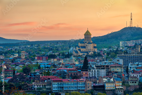 Tbilisi Downtown, Georgia, taken in April 2019\r\n' taken in hdr