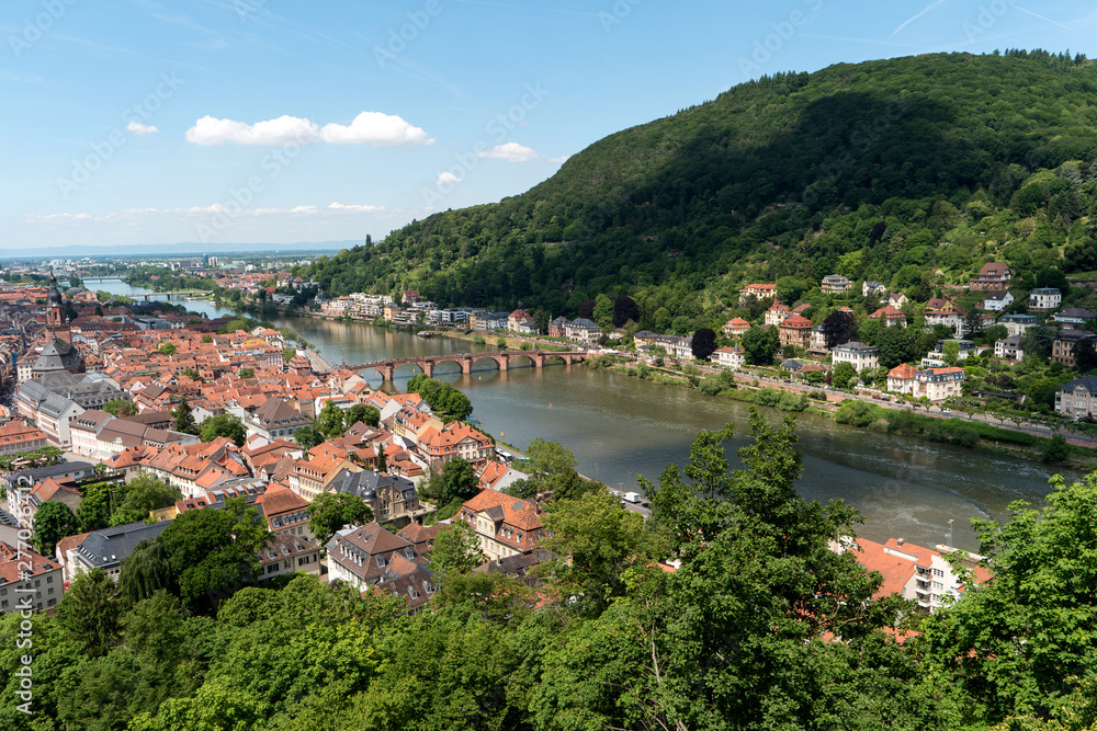 City view of Heidelberg in Germany