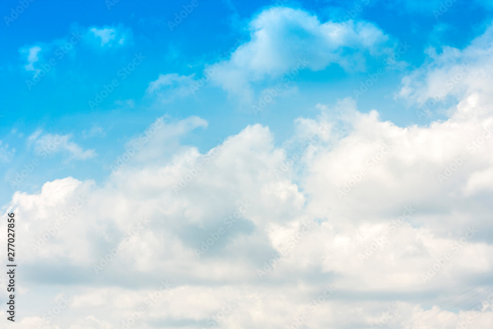 Beautiful natural blue sky background with clouds in sunny day. Beautiful natural blue sky background with clouds in sunny day.