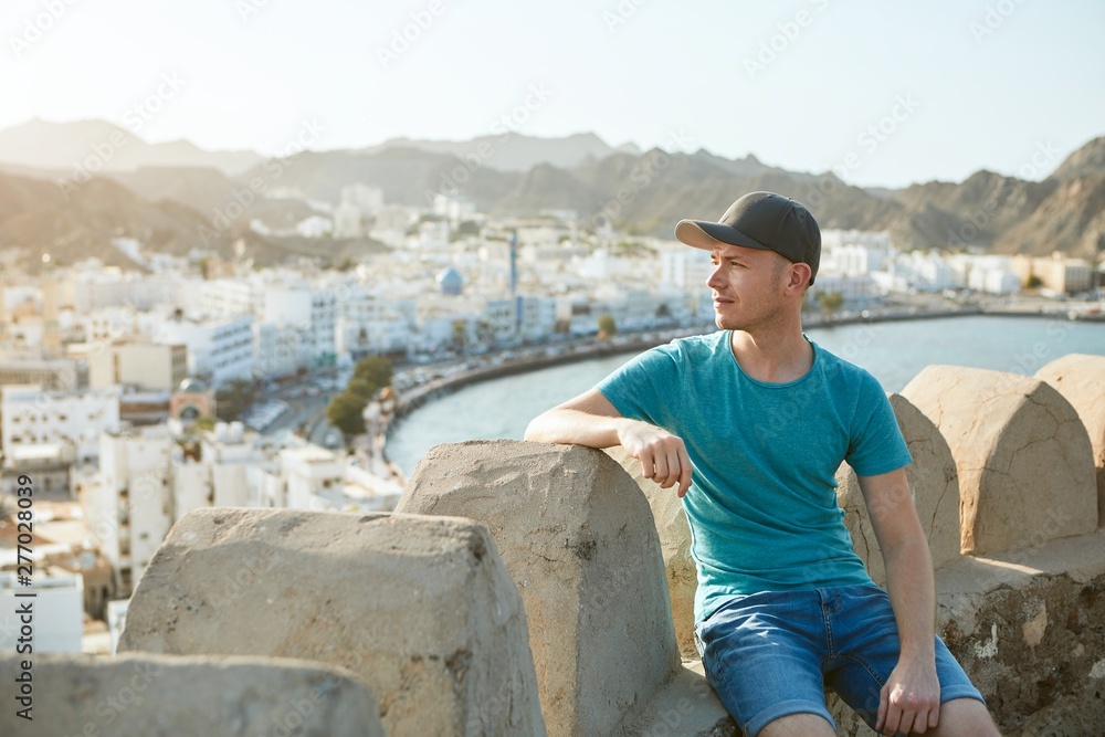 Traveler in Muscat