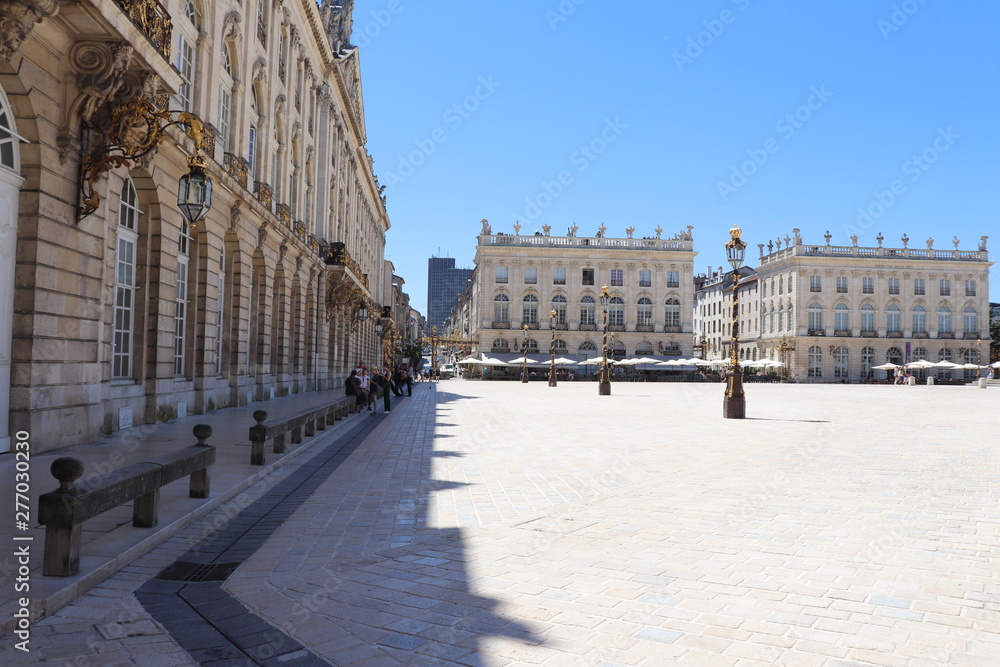 Ville de Nancy - Place Stanislas construite au 18 ème siècle, France