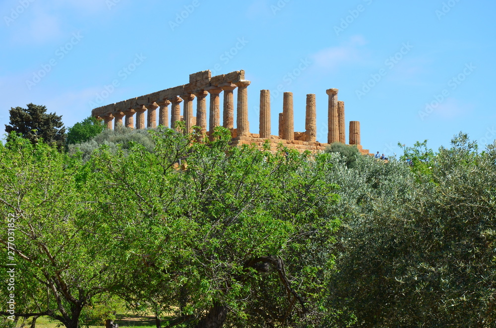 Ancient Greek Temple of Juno Valley of the Temple, Agrigento