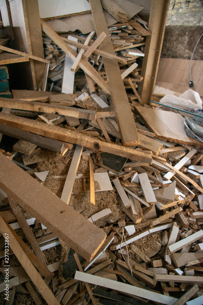 Taking photographs of wood plywood, used for making pellets Taking photographs of wood plywood, used for making pellets