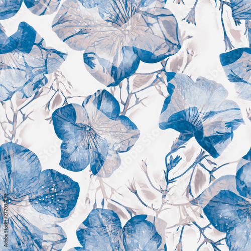Petunia 2 - 4 seamless pattern