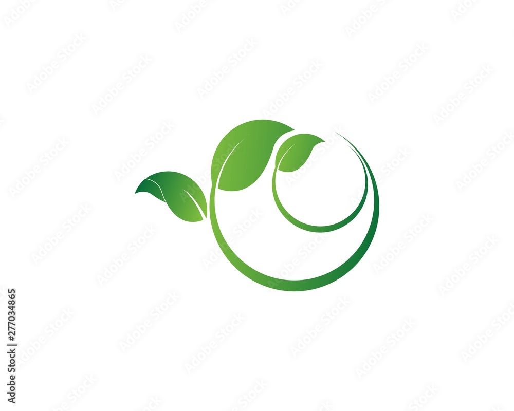 Logos of green leaf ecology nature element vector icon Logos of green leaf ecology nature element vector icon