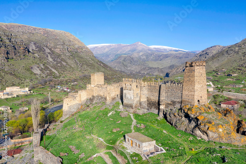 Khertvisi Fortress in Southern Georgia, taken in April 2019\r\n' taken in hdr photo