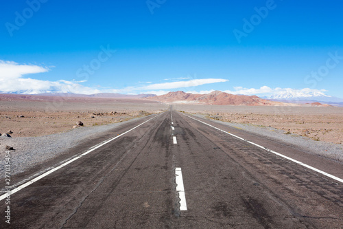 Road to San pedro de Atacama, Chile landscape