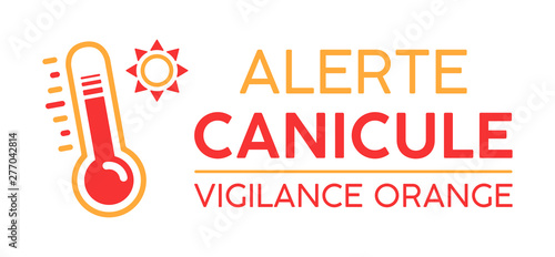 Alerte canicule, vigilance orange