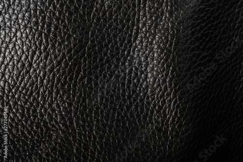 Black leather background large texture