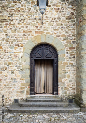 Wallpaper Mural Umbertide (Italy) - A little charming medieval city with stone castle on Tiber river, province of Perugia. Here the historical center. Torontodigital.ca