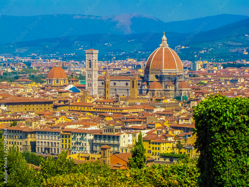 Fototapeta premium Aerial view of Florence, Italy